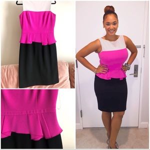 Peplum dress